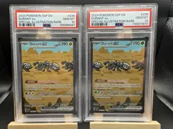 PSA 10 Durant ex 236/191 SIR Surging Sparks SSP Pokemon Card Gem Mint 2 Card Lot - Image 1