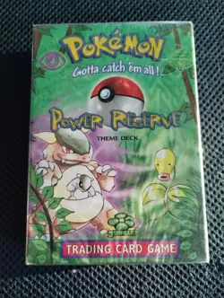 Pokemon Power Reserve Theme Deck WOTC TCG 1999 Jungle Card Set Factory Sealed - Image 1