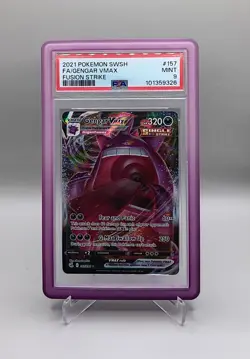 Pokemon #157/264 Swsh08: Fusion Strike Vmax Gengar PSA 9 - Image 1