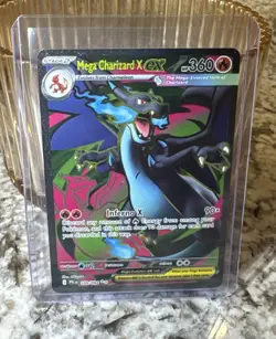 Pokemon TCG Phantasmal Flames Mega Charizard EX 109/094 Secret Rare MINT - Image 1