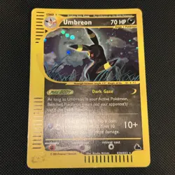 Umbreon Skyridge FULL DOUBLE SWIRL Holo Rare H30/H32 Pokemon Nintendo E Reader - Image 1
