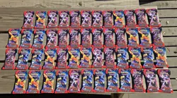 Pokemon TCG: Destined Rivals Sleeved Booster Packs - Lot Of 50 Sealed Packs - Image 1
