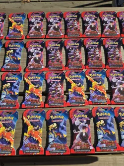Pokemon TCG: Destined Rivals Sleeved Booster Packs - Lot Of 50 Sealed Packs - Image 3