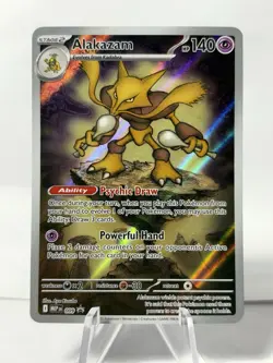 Alakazam Black Star Promo Holo 009 Mega Evolution Pokemon TCG Near Mint - Image 1