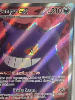 2024 POKEMON TEF EN-TEMPORAL FORCES ULTRA RARE #193 GENGAR EX PSA 9 - Image 4