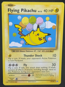 Flying Pikachu 110/108 XY Evolutions Pokemon Card - Image 1