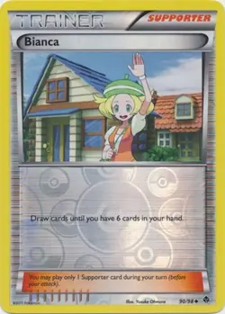 Pokemon - Bianca - 90/98 - Uncommon - Reverse Holo - Emerging Powers - NM - Image 1