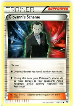 Pokemon - Giovanni's Scheme - 138/162 - Uncommon - XY - BREAKthrough - NM - Image 1