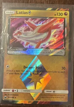 Pokemon Latias Prism Star Holo Card 107/168 Celestial Storm - Image 2