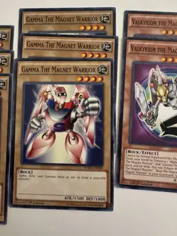 Yu-Gi-Oh! Magnet Warrior Set Valkyrion Alpha Beta Gamma Magna SDMY - Image 2