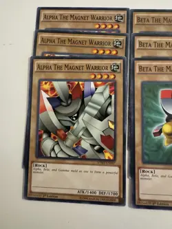 Yu-Gi-Oh! Magnet Warrior Set Valkyrion Alpha Beta Gamma Magna SDMY - Image 4