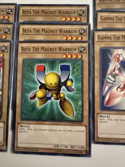 Yu-Gi-Oh! Magnet Warrior Set Valkyrion Alpha Beta Gamma Magna SDMY - Image 5
