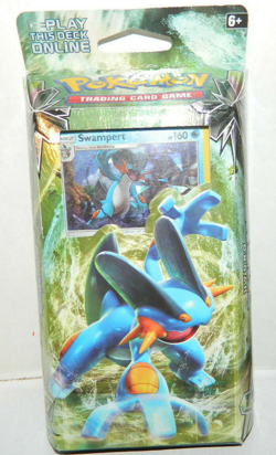 Pokemon Theme Deck sun moon Celestial Storm Hydro fury Sealed swampart Holo card - Image 1