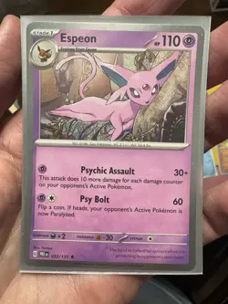 Prismatic Evolutions 8 Cosmos Promo Cards - Costco Mini Tin Promos Set (no tins) - Image 4