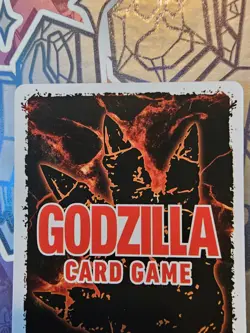 2025 Godzilla Vs Godzilla TCG Card Rage Egz O9 RP - Image 5
