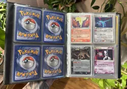 Vintage Pokemon Card Binder Collection Lot Rare Charizards Ex - Image 3