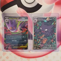 Haunter 027 Promo + Mega Gengar ex 056/094 - Box Fresh - Pokemon Card Lot #890 - Image 1