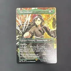 Tifa Lockhart MagicCon 2025 Promo Non-Foil MTG Card Used - Image 1