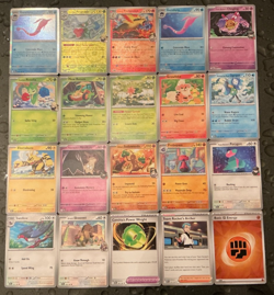 20 Pokemon Cards from Destined Rivals: Includes 4 Reverse Holos and 1 Holo - Image 1