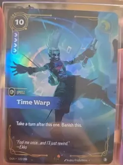 Time Warp - Spell - Riftbound League Of Legends- Card 122/298 - Image 2