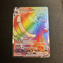 Pokemon Copperajah VMAX 199/192 Holo Card Rebel Clash Secre Rare NM - Image 1