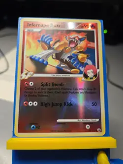 Infernape 43/111 Rising Rivals Reverse Holo Pokemon Card TCG - Image 3