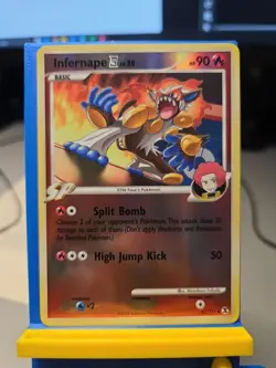 Infernape 43/111 Rising Rivals Reverse Holo Pokemon Card TCG - Image 4