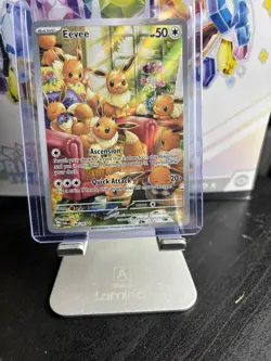 Eevee Twilight Masquerade Illustration Rare Collectible Card 188/167 - Image 1