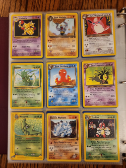 pokemon tcg card lot 1998 1999 2000 - nice cards - Image 1