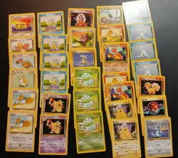 Pokemon TCG Vintage Base Set 2 120 Card Lot - Image 1