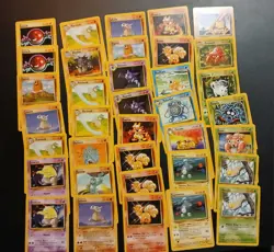 Pokemon TCG Vintage Base Set 2 120 Card Lot - Image 2