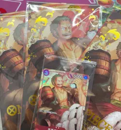 One Piece Card Game China Exclusive Zoro ST01-013 2024 New Year Red Packet Promo - Image 2