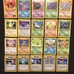 Vintage Pokemon 20 Card Bulk Lot Common Uncommon Jungle Rocket Neo WoTC English - Image 1
