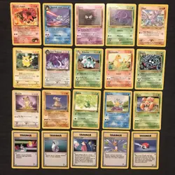 Vintage Pokemon 20 Card Bulk Lot Common Uncommon Jungle Rocket Neo WoTC English - Image 2