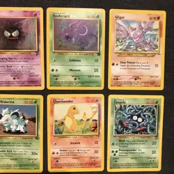 Vintage Pokemon 20 Card Bulk Lot Common Uncommon Jungle Rocket Neo WoTC English - Image 4