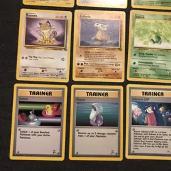 Vintage Pokemon 20 Card Bulk Lot Common Uncommon Jungle Rocket Neo WoTC English - Image 5