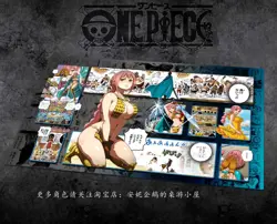 OPCG TCG Table Pad Manga Rebecca Playmat Trading Card Game Mat Mousepad 2.5mm - Image 1
