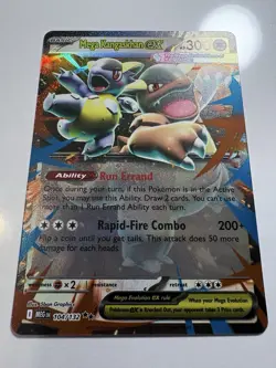 Pokemon Mega Kangaskhan EX 104/132 Mega Evolution Double Rare Card - Image 1
