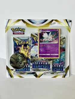 Pokemon Trading Card Game: Silver Tempest Booster 3 Pack Blister with Togetic - Image 2