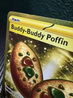 Buddy-Buddy Poffin - 223/167 Pokemon Twilight Masquerade Gold Hyper Rare Card - Image 2
