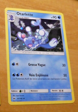 POKEMON CARD PROMO HOLO CARTE OTARLETTE 40/149 Promo FR FRANCAISE 2017 ** - Image 1