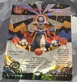 Urza's Saga Halo Foil MTG Encyclopedia Of Magic Secret Lair - Image 1