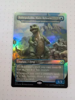 Babygodzilla Ruin Reborn Godzilla Series 372/274 Ikoria: Lair of Behemoths Rare - Image 1