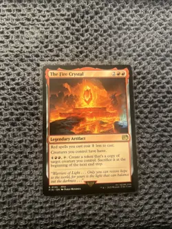 The Fire Crystal - MTG Final Fantasy Regular - Image 1