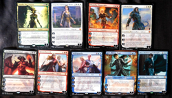 MTG Tribal Planeswalkers; Lot of 34 + 1 Emblem - 7 Rare; 9 Mythic - Image 2