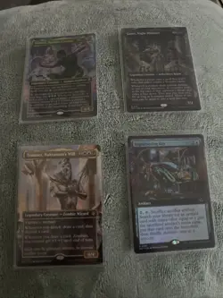 Aetherdrift Variants Lot (4) Magic the Gathering Saheeli, Temmet, Gonti, Rep Bay - Image 1