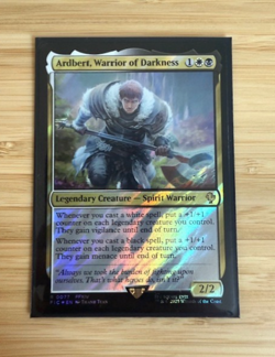 Ardbert, Warrior of Darkness (Surge Foil) Commander: Final Fantasy Surge Foil NM - Image 1