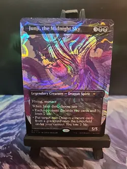 Junji, The Midnight Sky ✨HALO FOIL✨ Secret Lair Encyclopedia MTG NM - Image 1