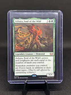 Ashaya, Soul of the Wild Commander: Duskmourn: House of Horror Regular - Image 1