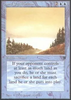 MTG Land Equilibrium, Light Play, English Legends - Image 1